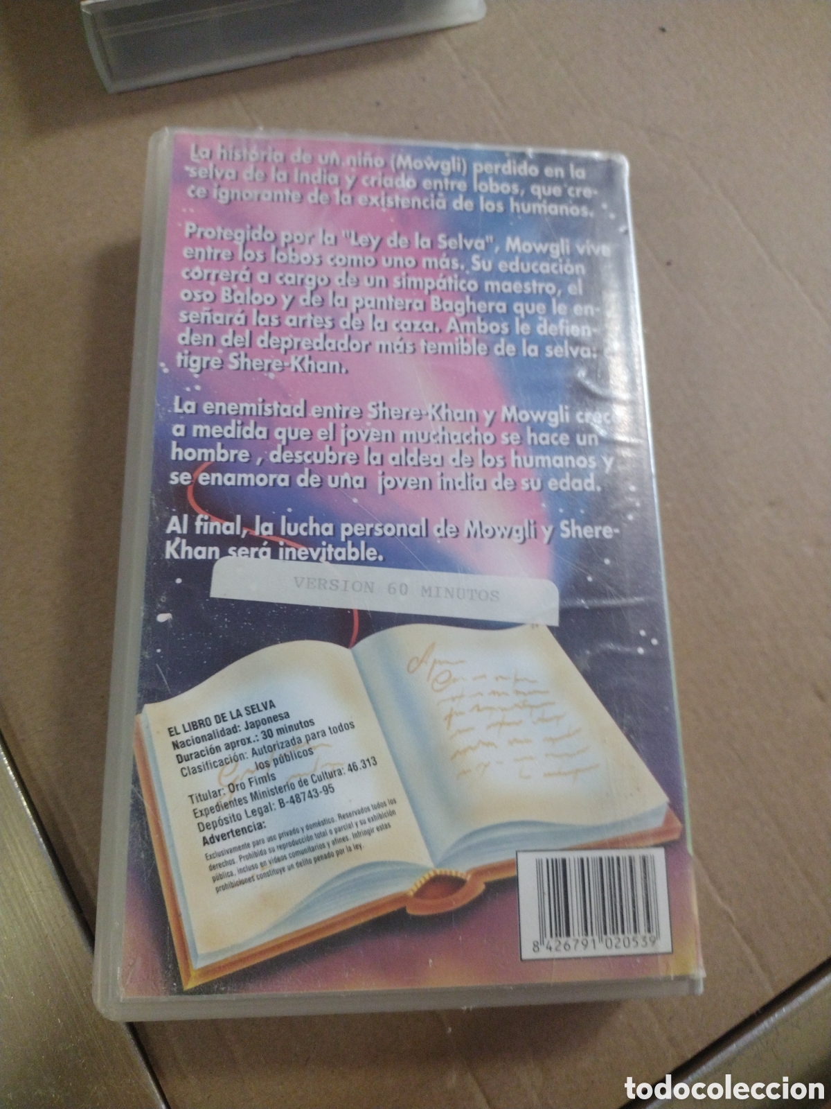 Cine: El libro de la Selva 1. VHS. - Foto 2