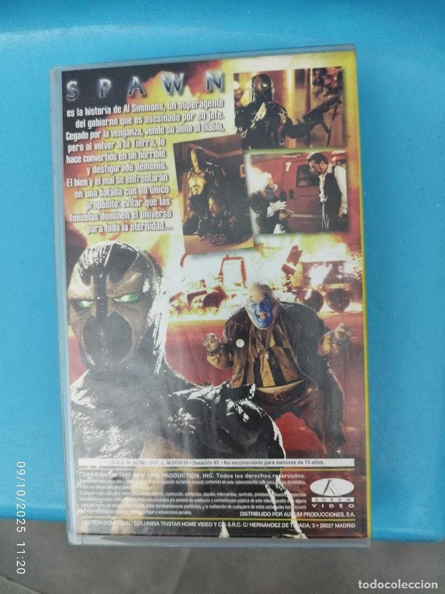 Cine: VHS Spawn (Espa&ntilde;ol) vhs - Foto 2