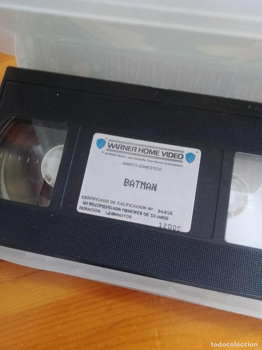 Cine: Batman vhs edici&oacute;n 1989 - Foto 4