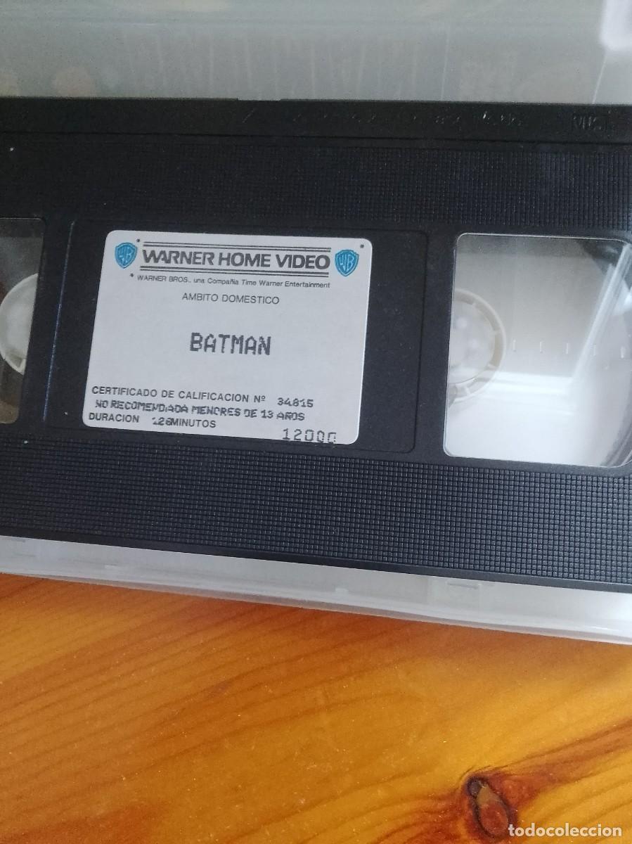 Cine: Batman vhs edici&oacute;n 1989 - Foto 5