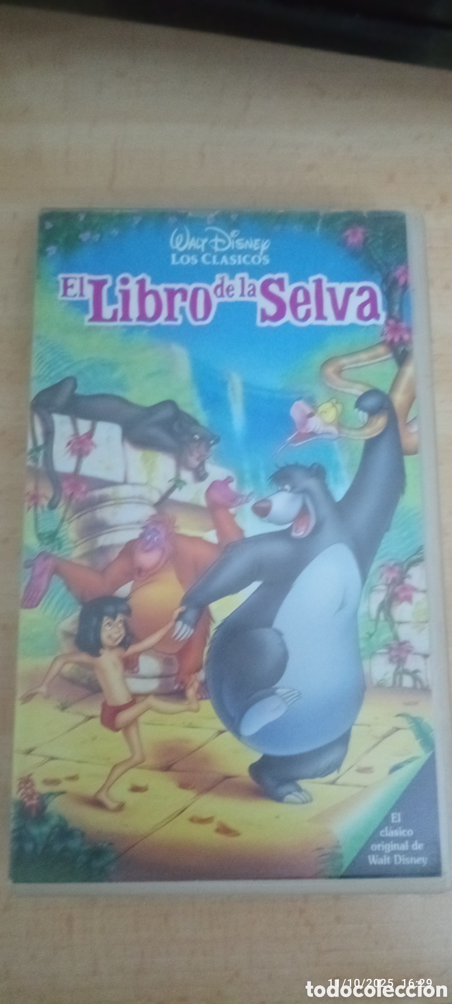 Cine: VHS EL LIBRO DE LA SELVA ORIGINAL - Foto 1