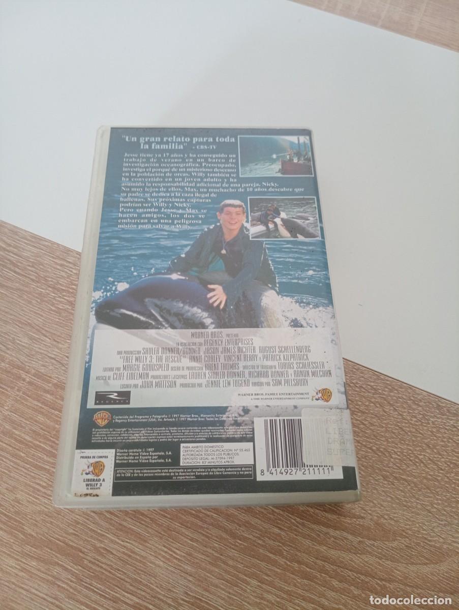 Cine: Liberar a Willy 3 vhs - Foto 2