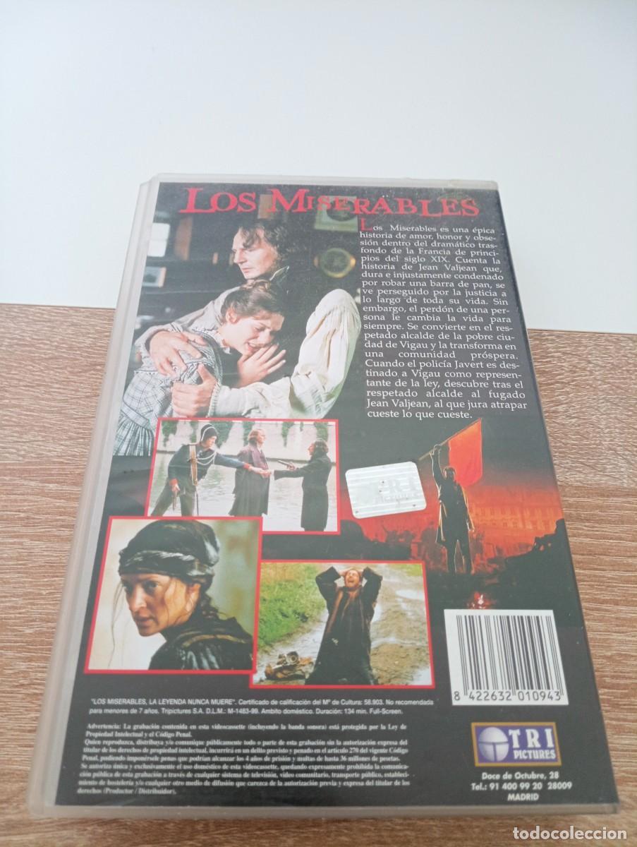Cine: Los miserables vhs pelicula - Foto 2