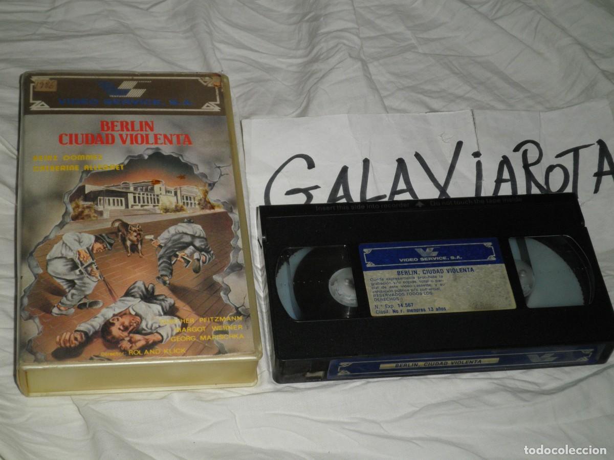 Cin&eacute;ma: Berlin, ciudad violenta. Pelicula en video VHS