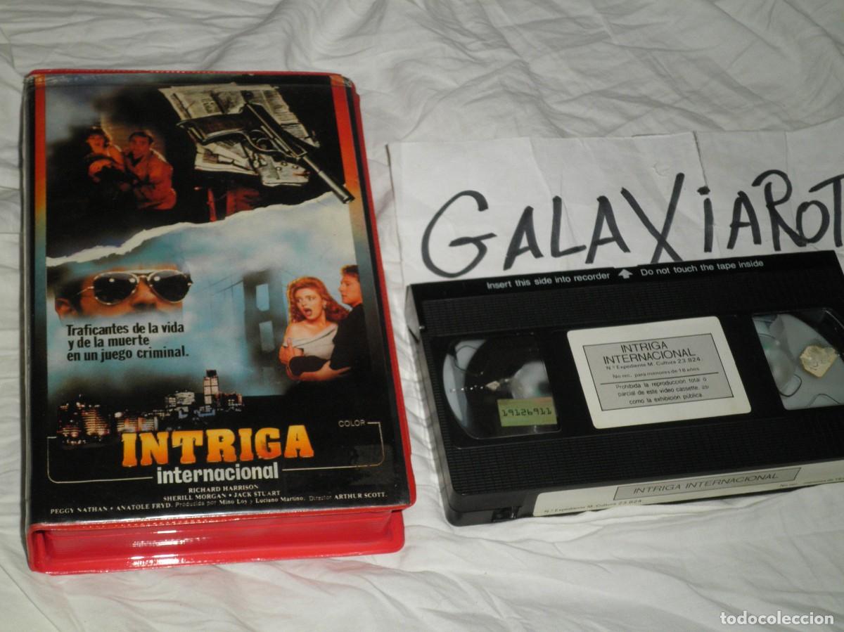 Cine: Intriga internacional. Pelicula en video VHS