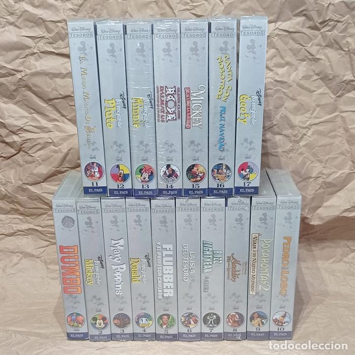 Cine: Colecci&oacute;n completa 17 VHS Tesoros Disney El pa&iacute;s (2001)