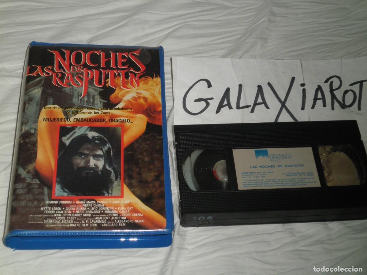 Cin&eacute;ma: Las noches de rasput&iacute;n. Pelicula en video VHS