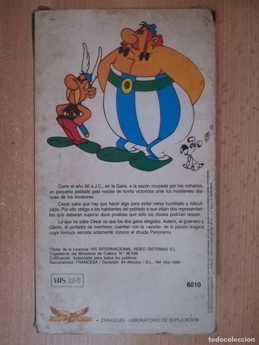 Cine: TODOVHS: Ast&eacute;rix. Las doce pruebas. - Foto 2