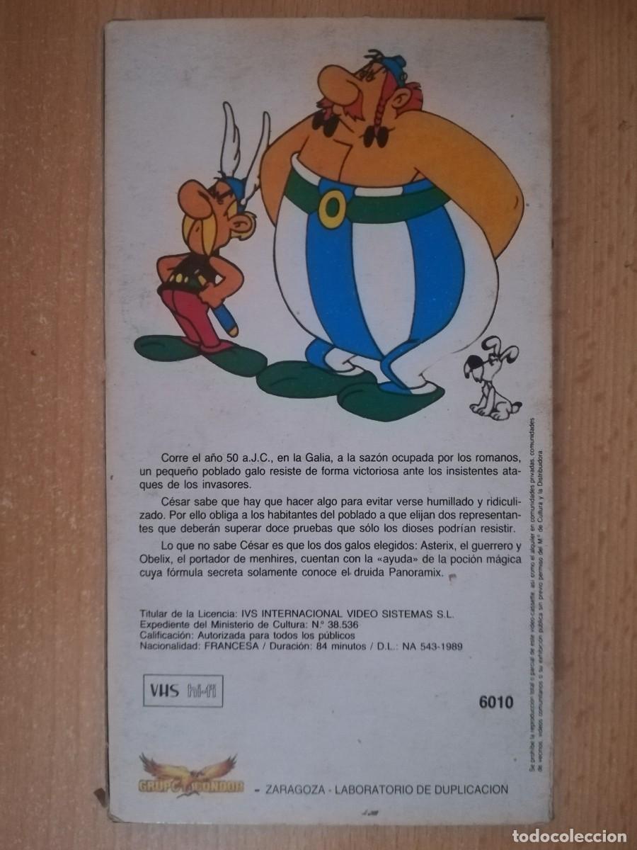 Cine: TODOVHS: Ast&eacute;rix. Las doce pruebas. - Foto 2