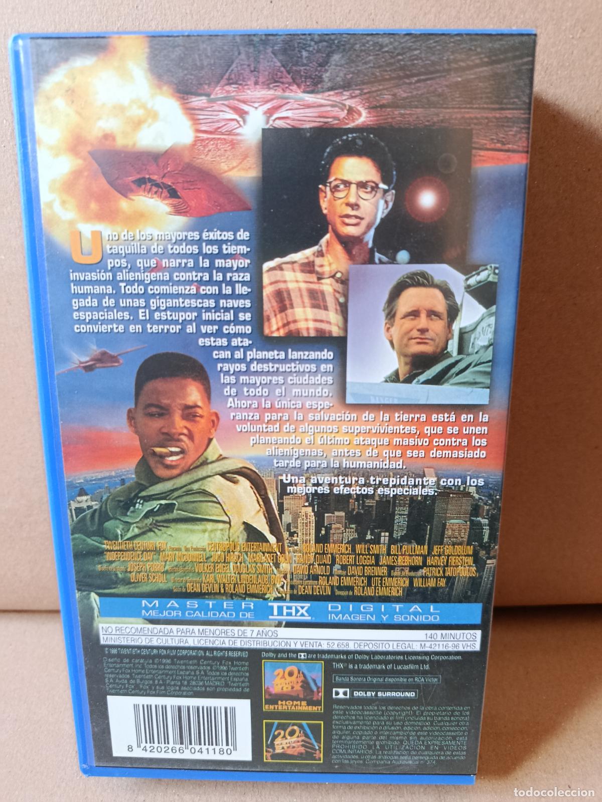 Cine: Independence Day VHS (1996) - Foto 2