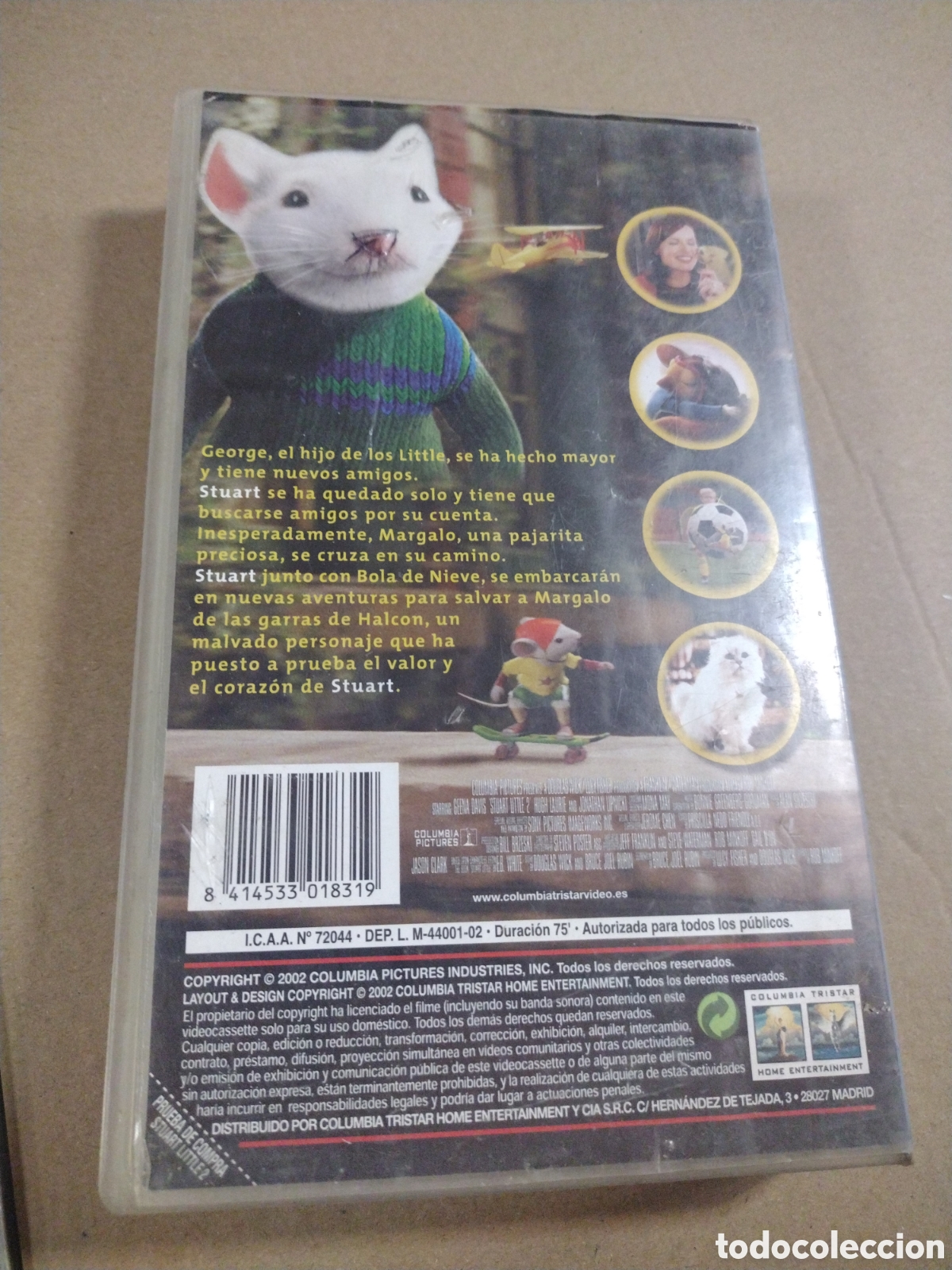 Cine: STUART LITTLE 2. VHS - Foto 2