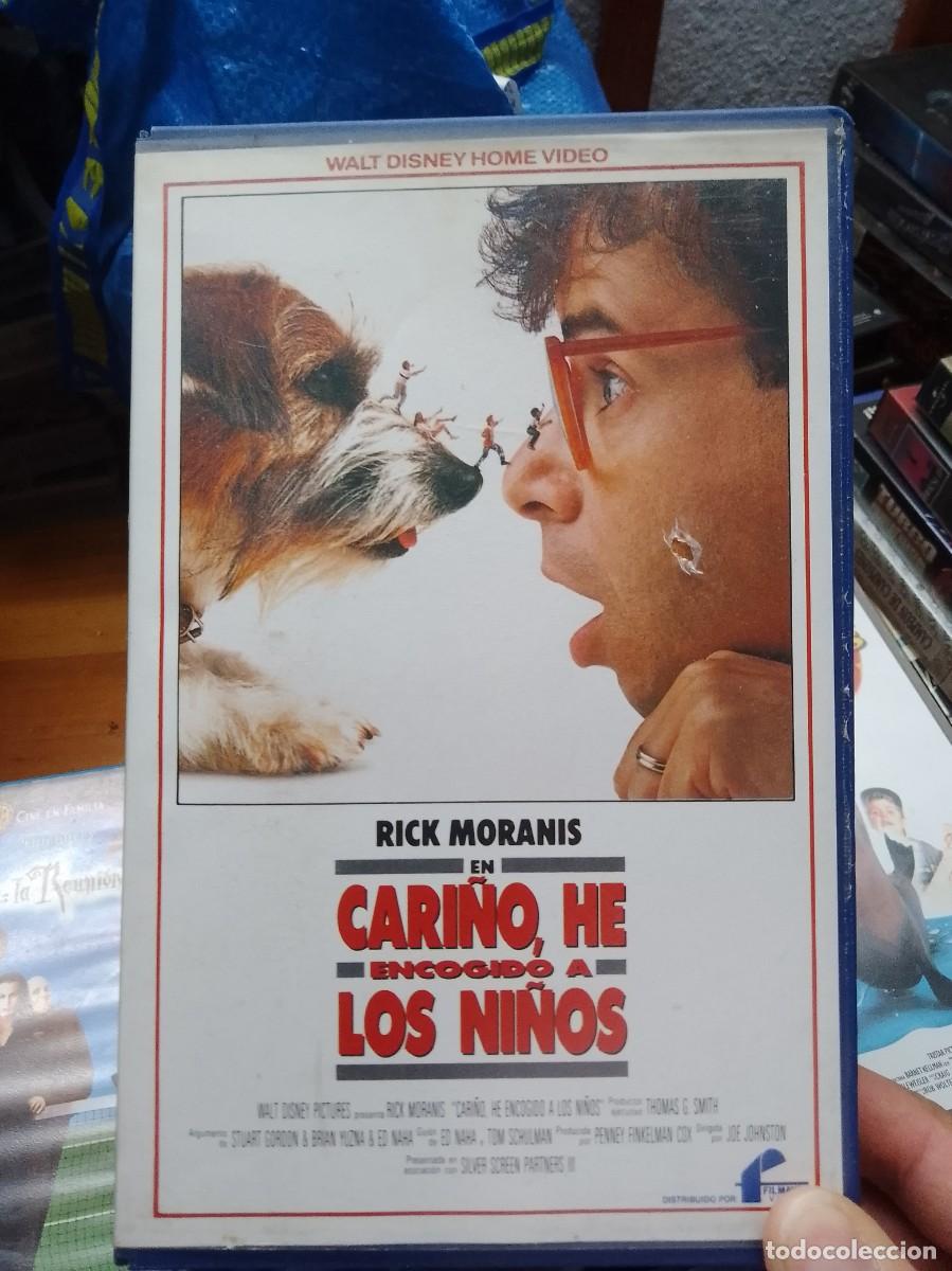Cinema: Cari&ntilde;o he encogido a los ni&ntilde;os vhs caja grande 1 edici&oacute;n