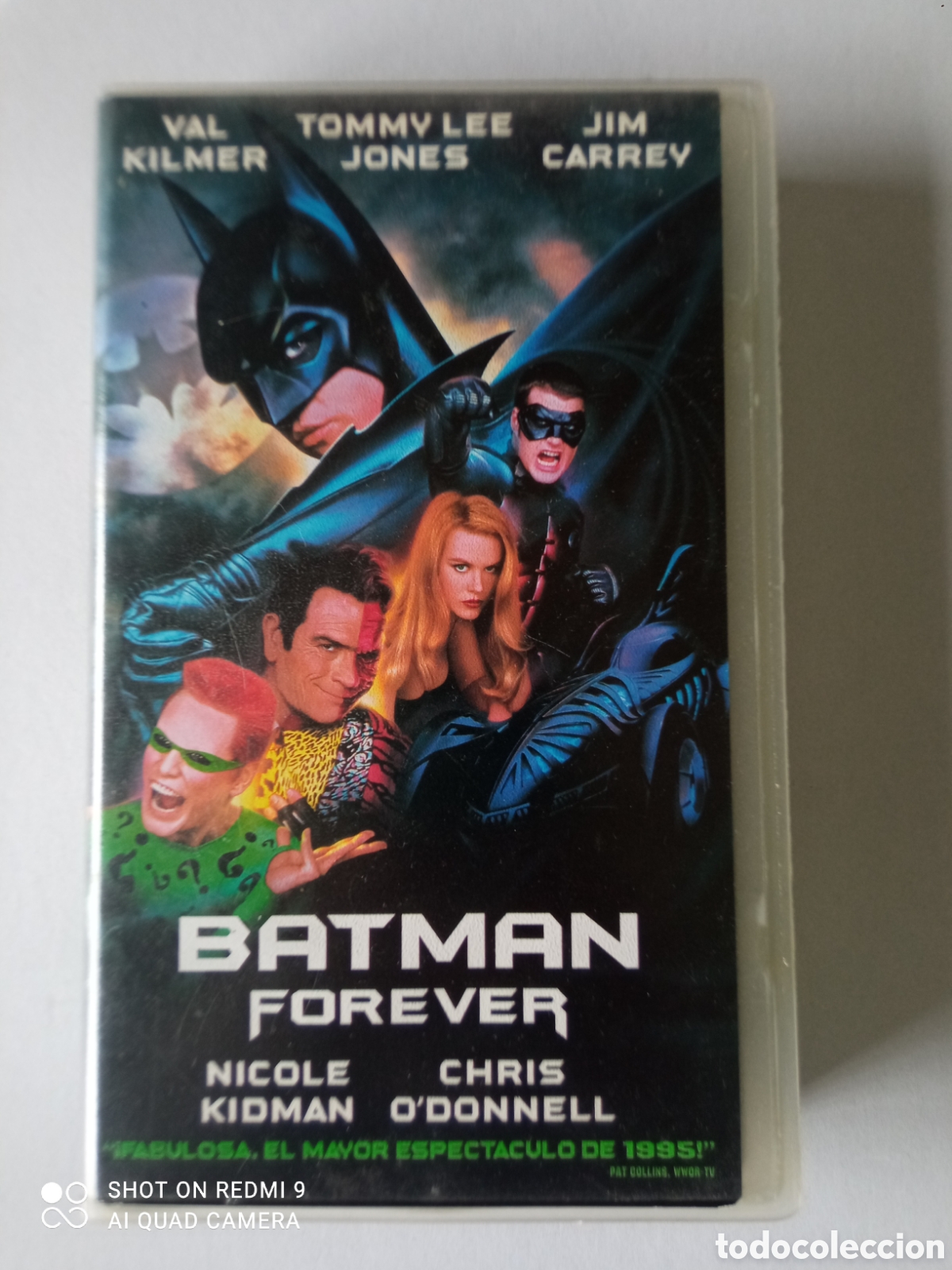 Cine: Batman forever (VHS caja peque&ntilde;a)