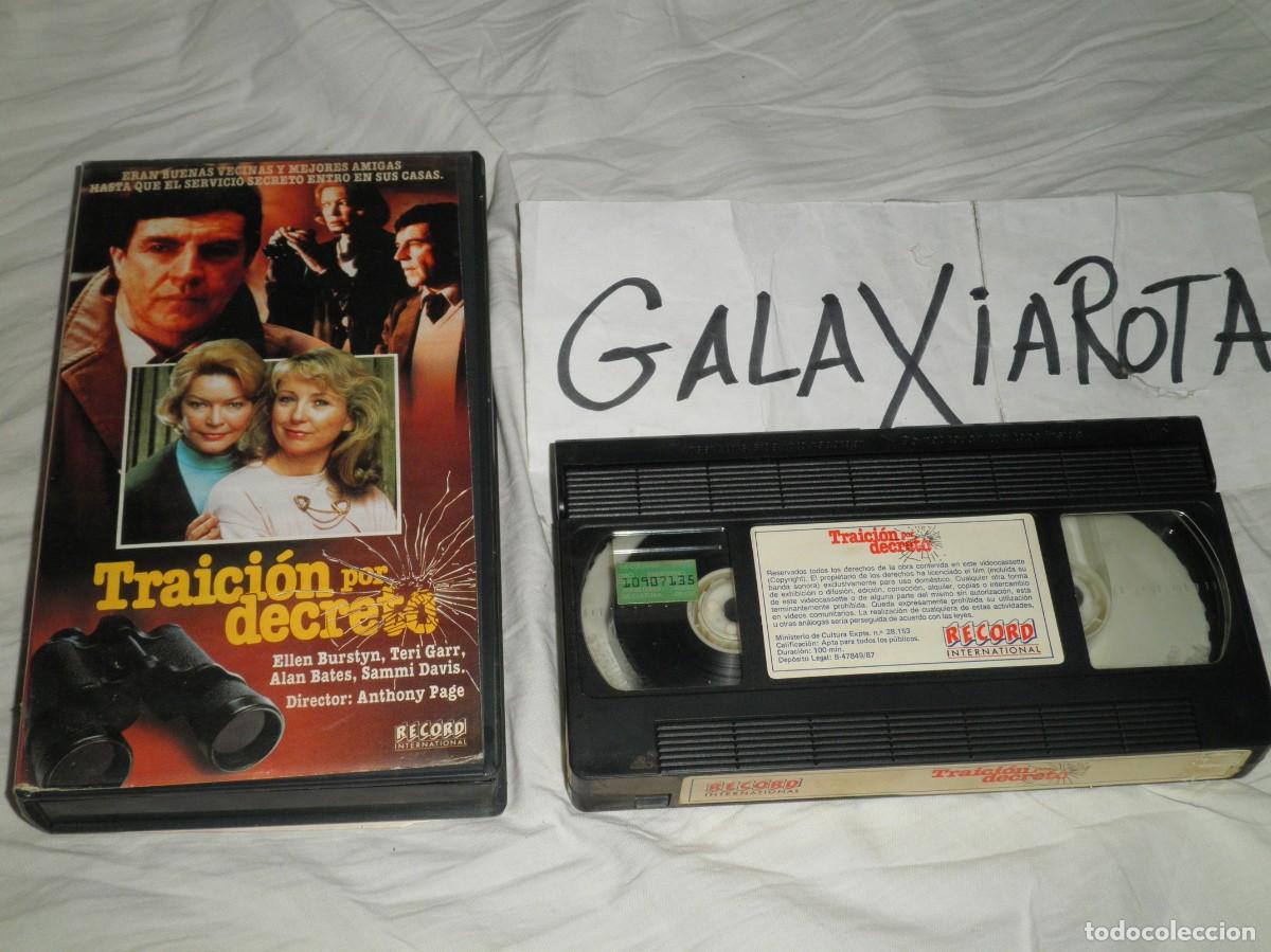 Kino: Traici&oacute;n por decreto. Pelicula en video VHS