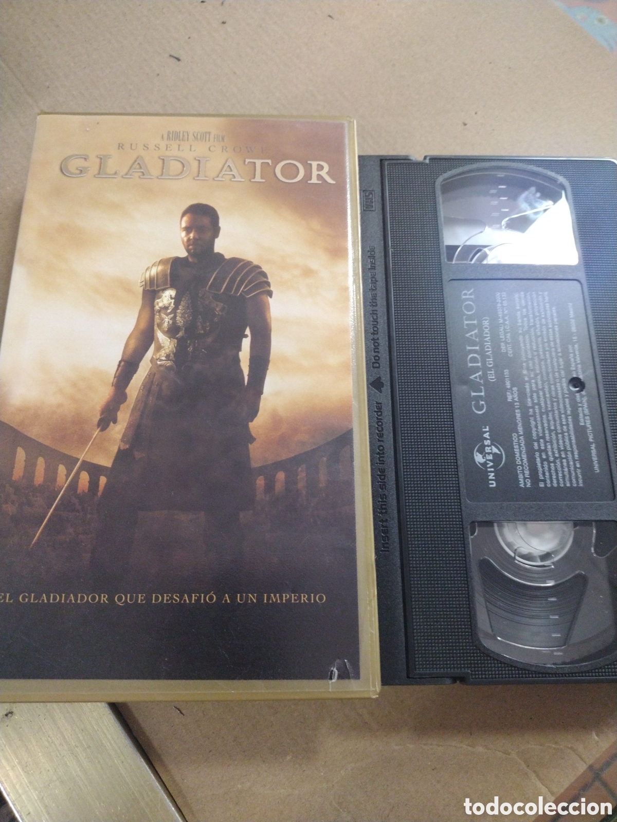 Cine: Gladiator. Ridley Scott. VHS. - Foto 3