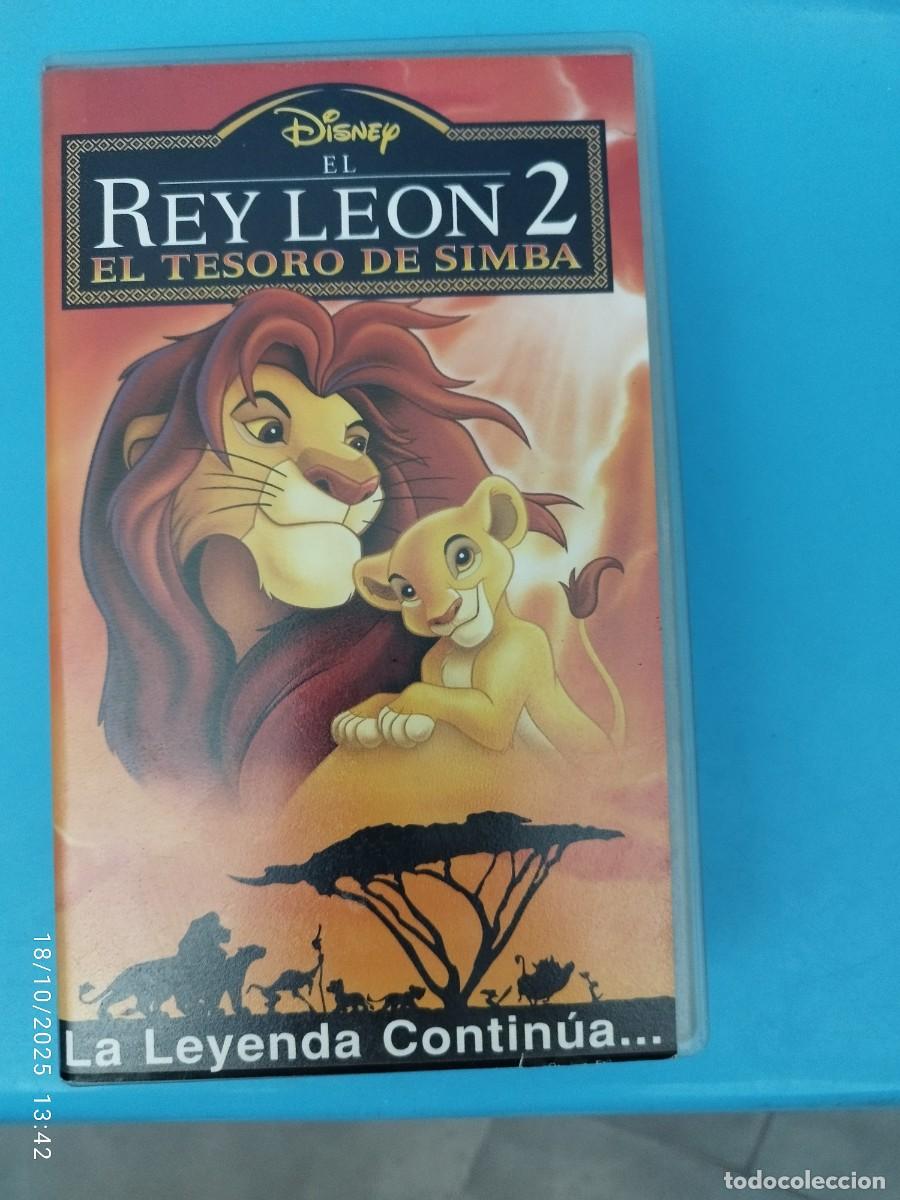 Cine: VHS El Rey Le&oacute;n 2: El Tesoro de Simba - Foto 1