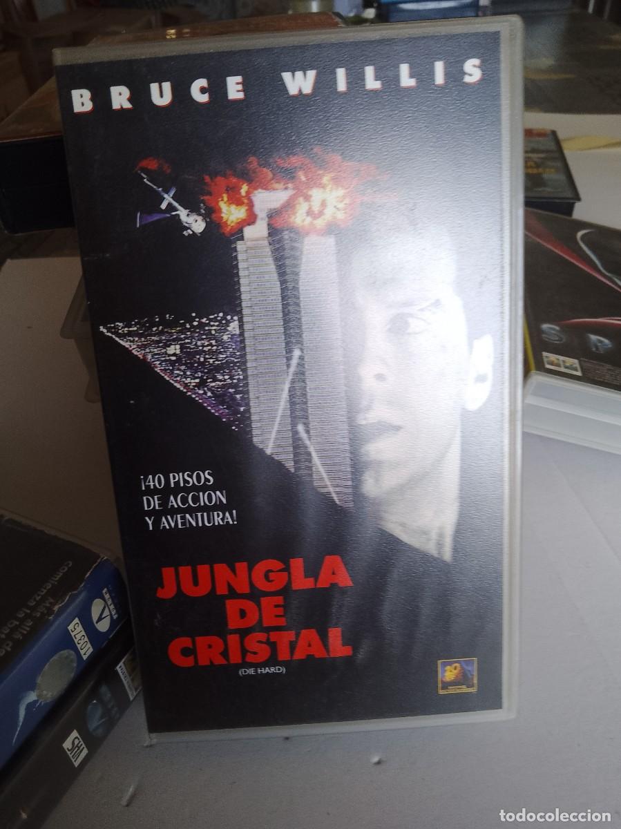 Cine: Jungla de Cristal VHS caja peque&ntilde;a