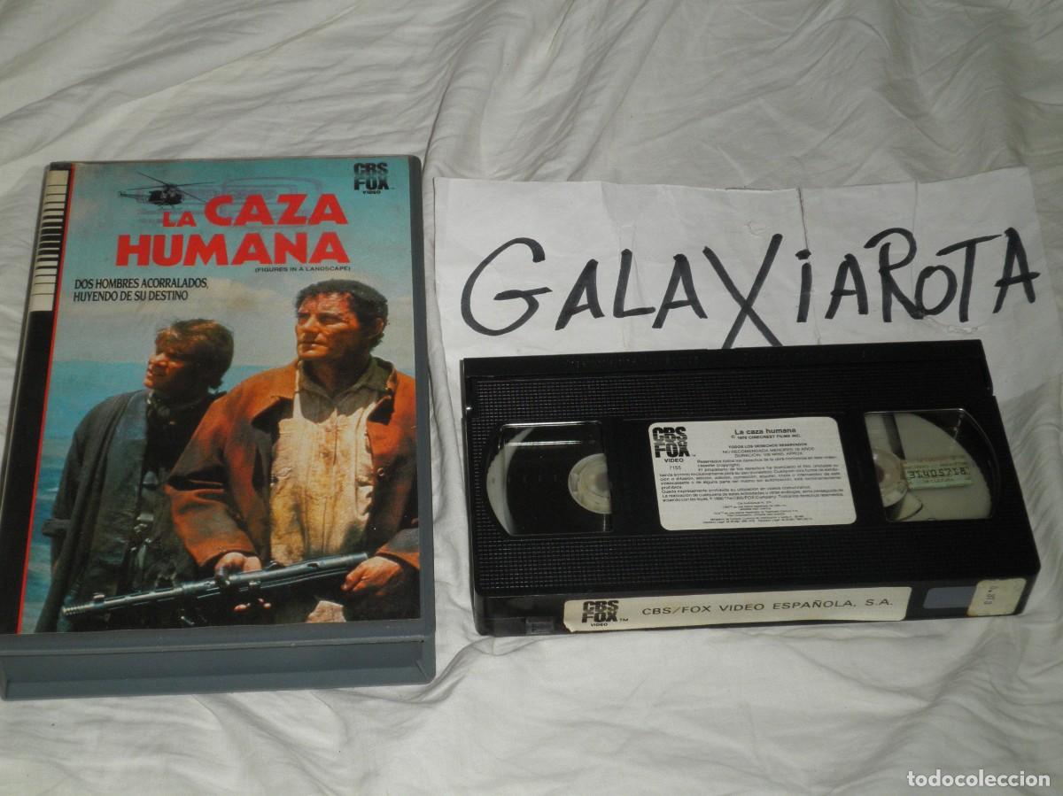 Cin&eacute;ma: La caza humana. Pelicula en video VHS