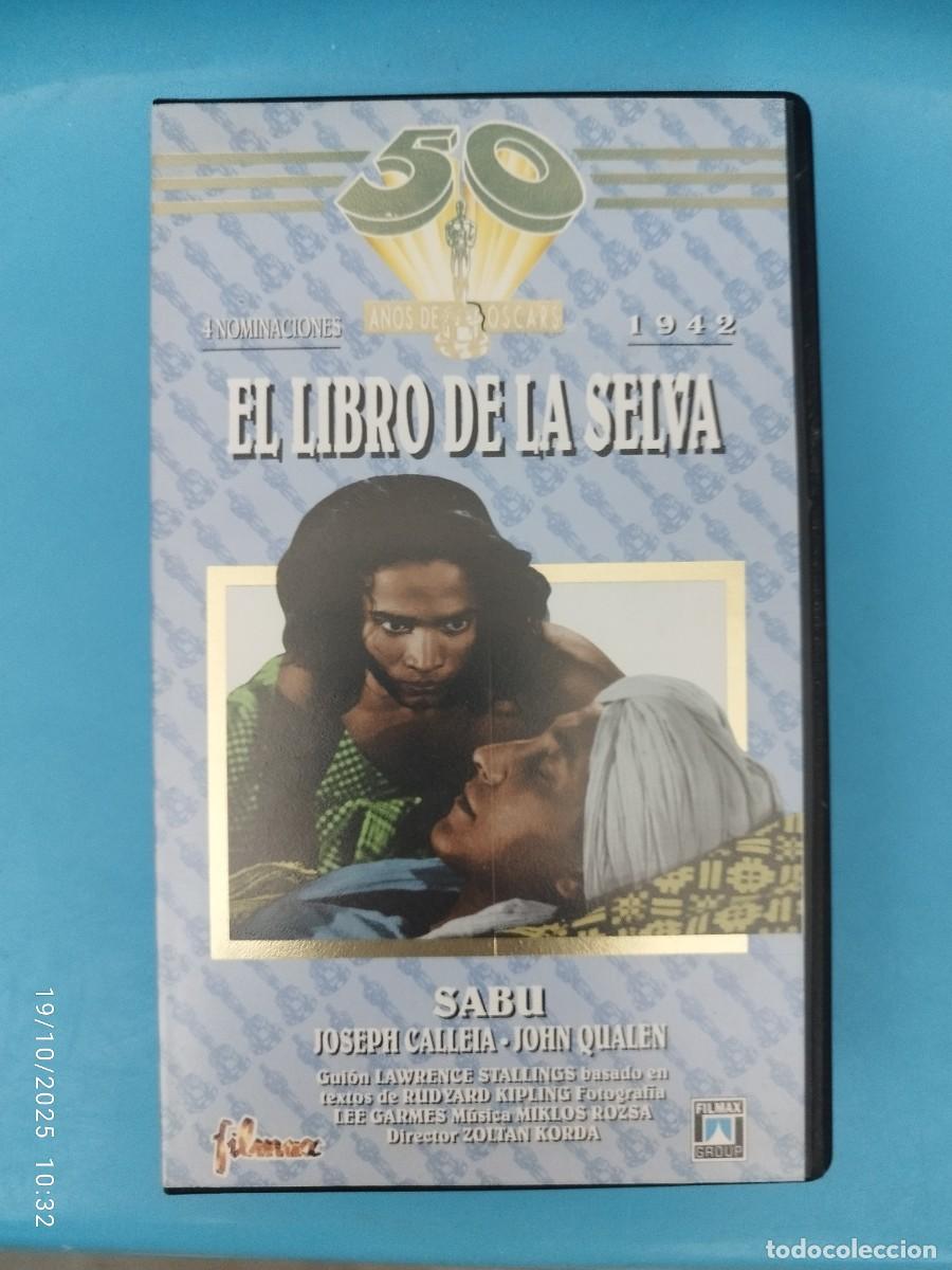 Cine: VHS El Libro de la Selva (1942) - Foto 1