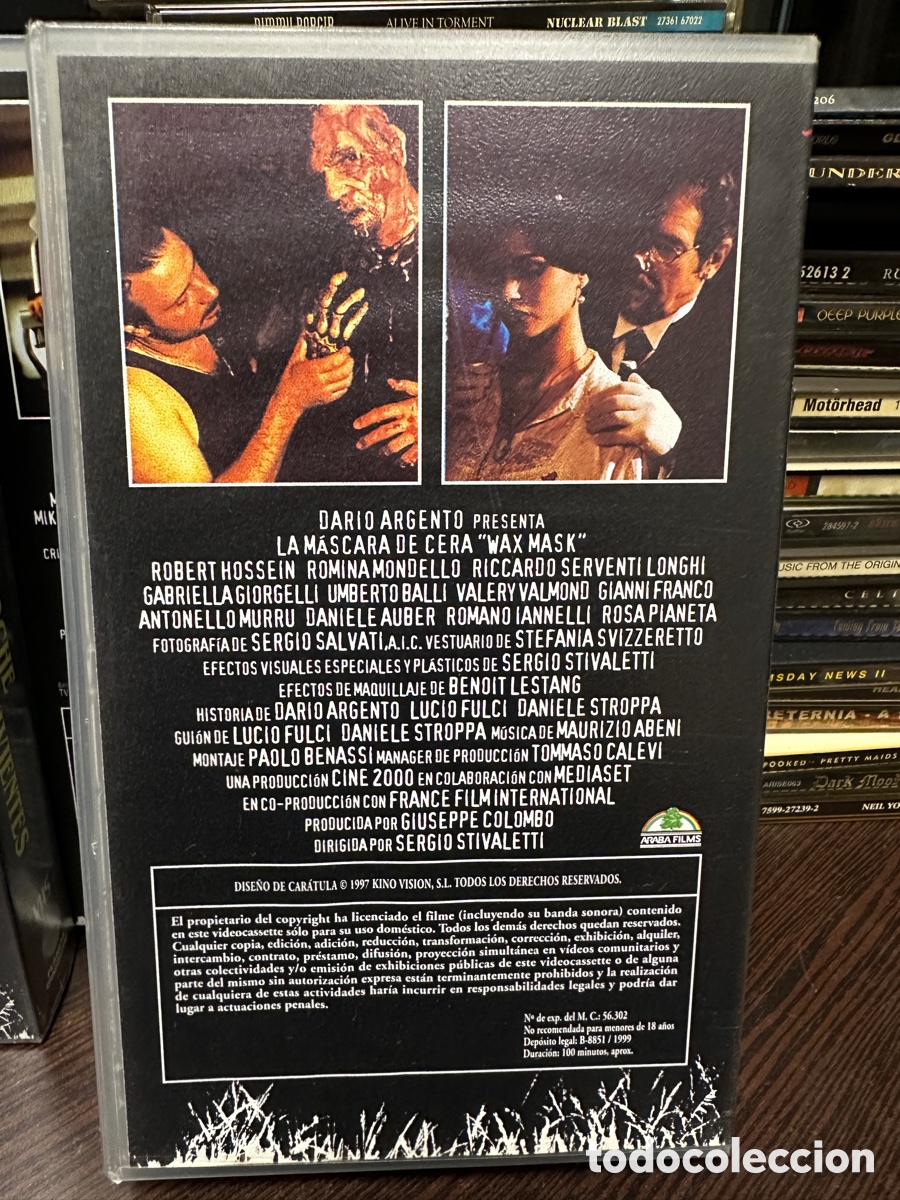 Cine: La M&aacute;scara De Cera (VHS) - Foto 3