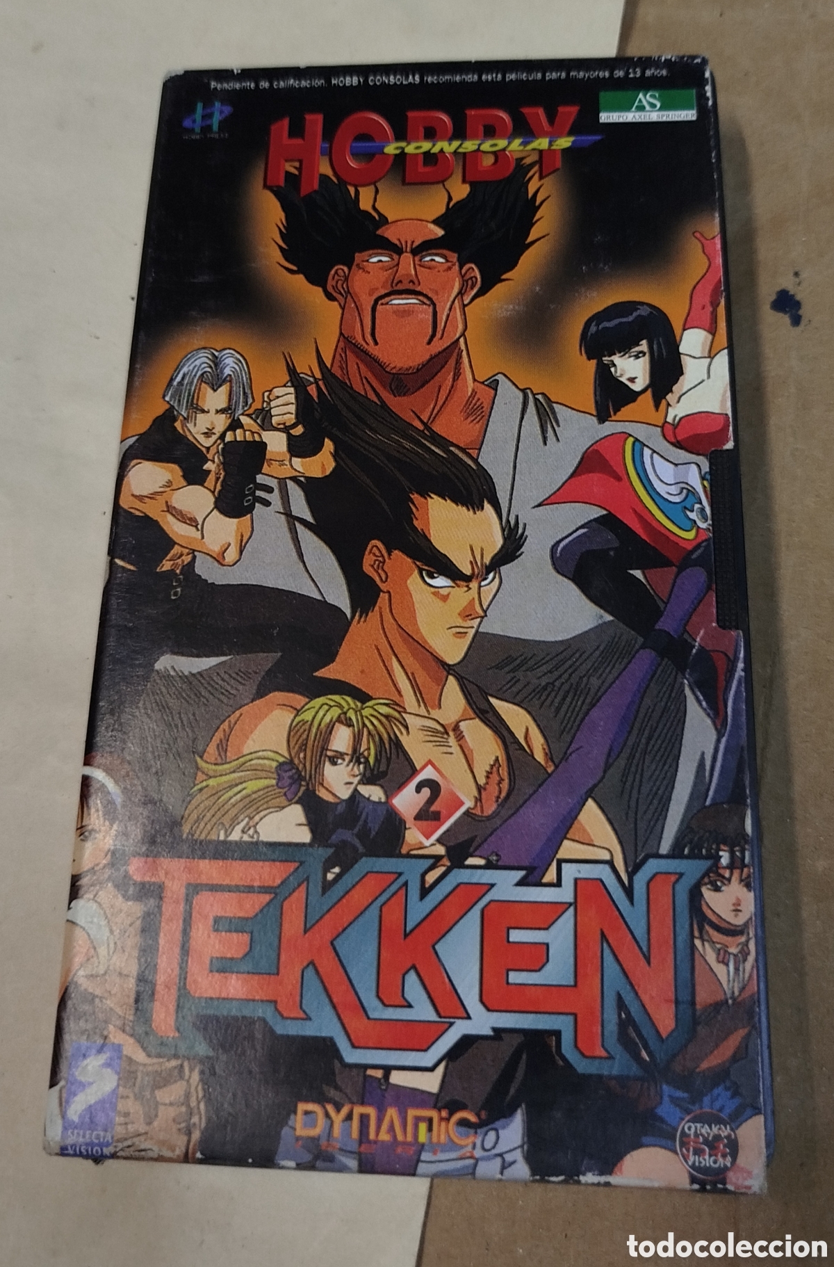 Cine: Tekken. N&uacute;mero 2. Hobby consolas. VHS - Foto 1