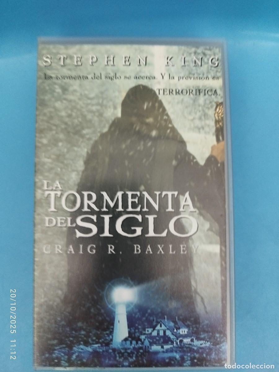 Cine: VHS La Tormenta del Siglo Stephen King