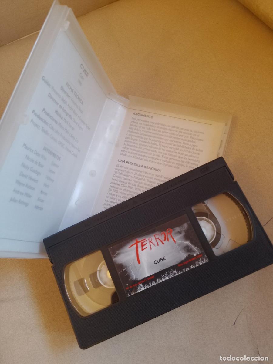 Cine: CINE DE TERROR.CUBE. VHS - Foto 4