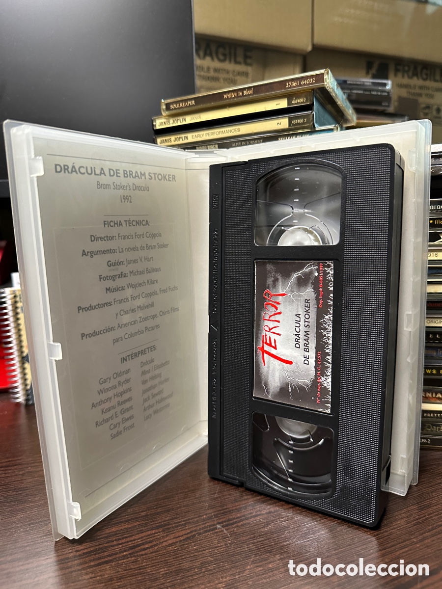 Cine: Dr&aacute;cula (VHS) Bram Stocker - Foto 3