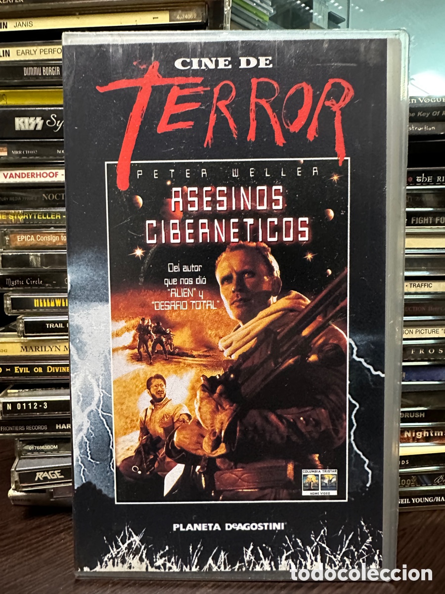 Cine: Asesinos Cibern&eacute;ticos (VHS)