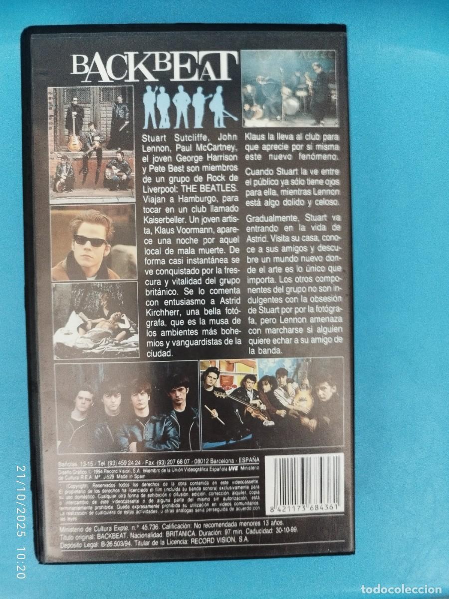 Cine: VHS Backbeat - The Beatles - Foto 2
