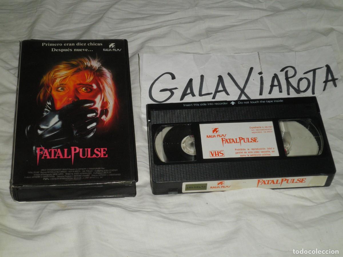 Cine: Fatal pulse. Pelicula en video VHS - Foto 1