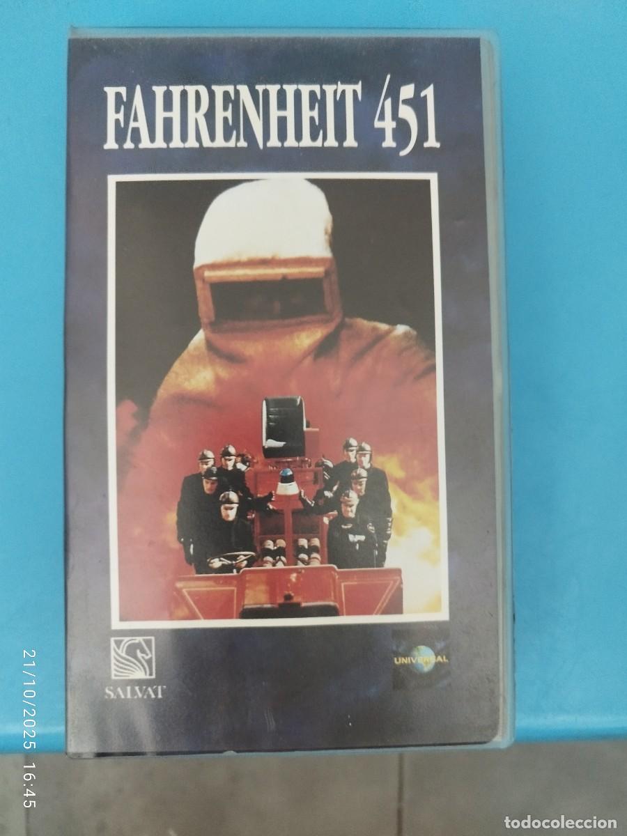 Cine: Fahrenheit 451 VHS (Espa&ntilde;ol) - Foto 1
