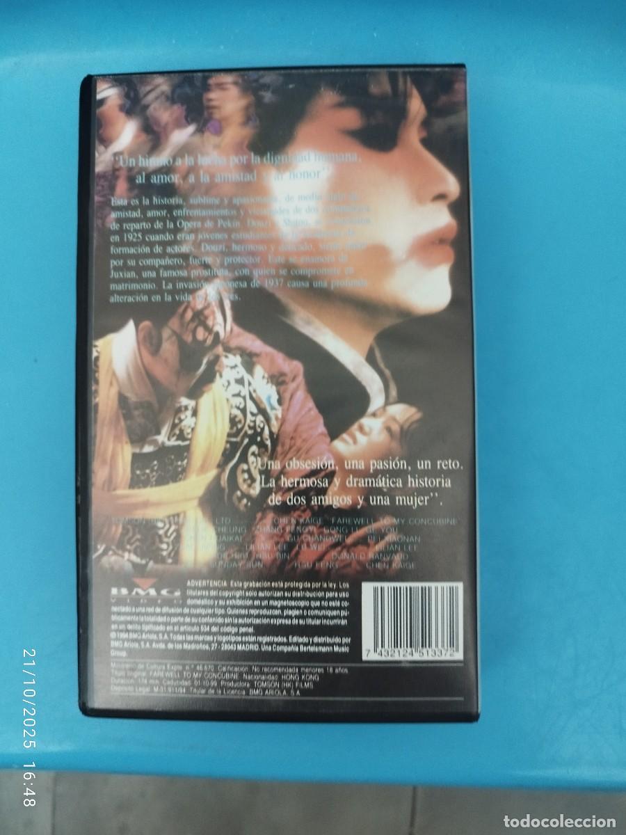 Cine: VHS Adios a mi concubina - Foto 2