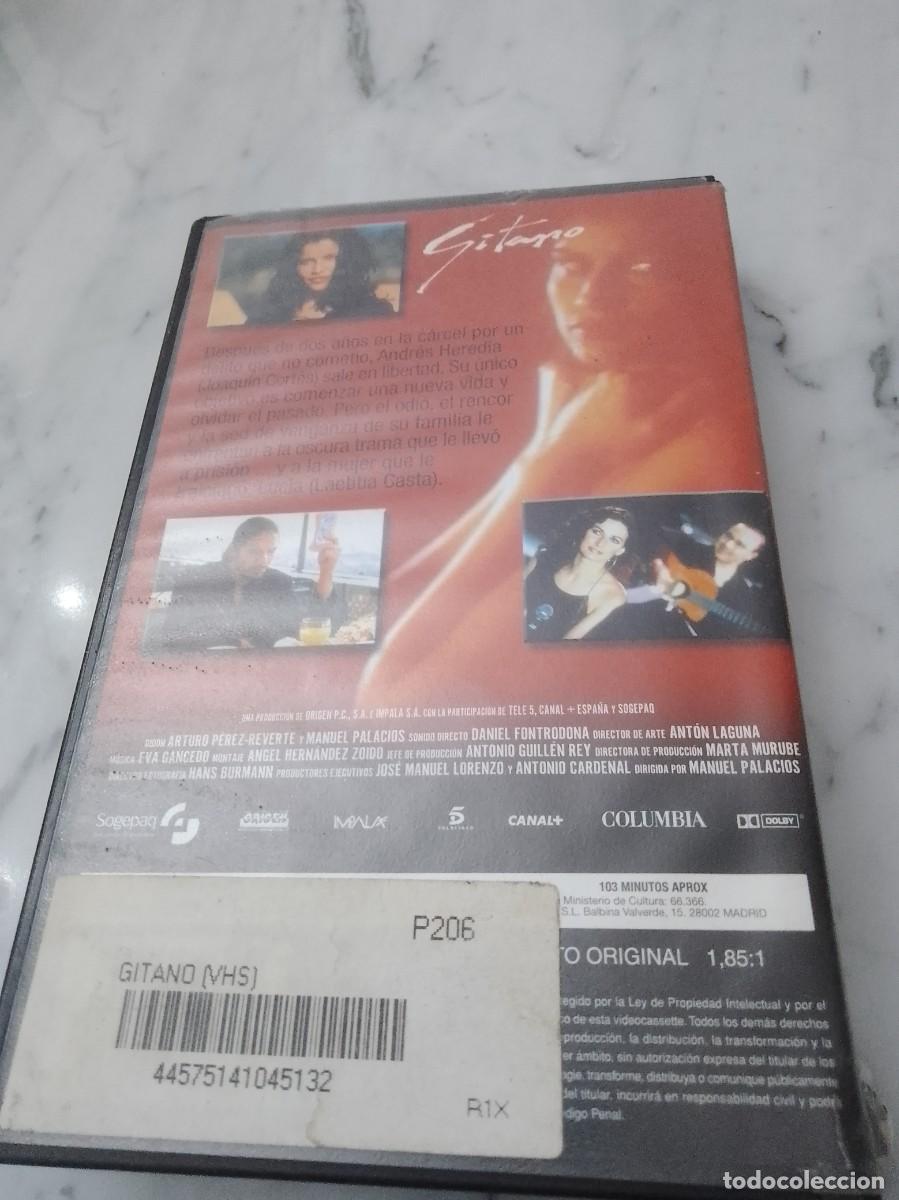 Cine: Gitano Joaqu&iacute;n Cort&eacute;s VHS caja grande - Foto 4