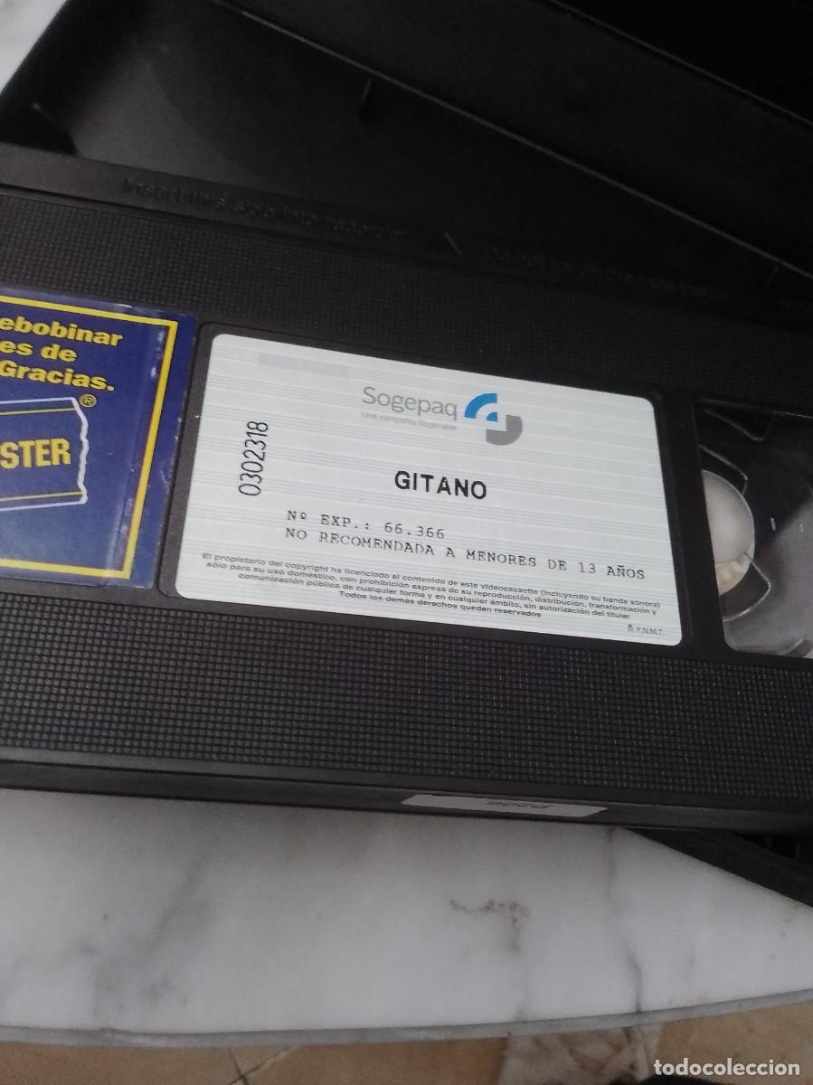 Cine: Gitano Joaqu&iacute;n Cort&eacute;s VHS caja grande - Foto 5