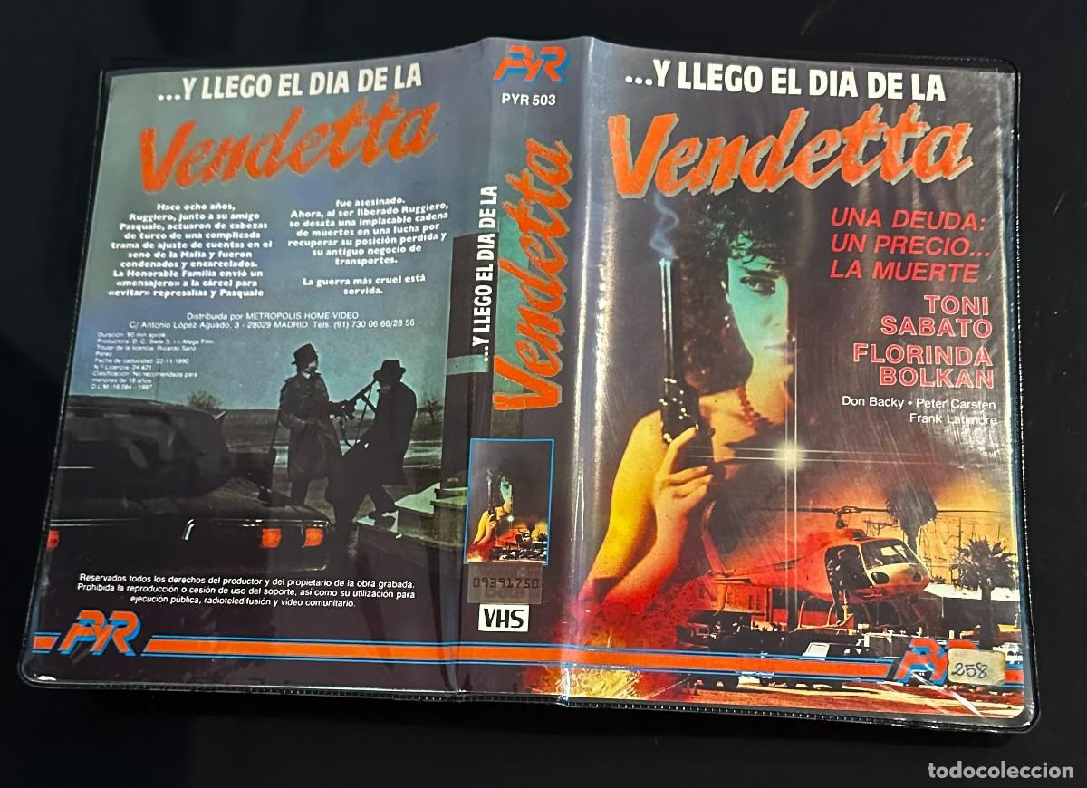Cine: Vendetta - VHS - Edici&oacute;n de videoclub - Foto 2