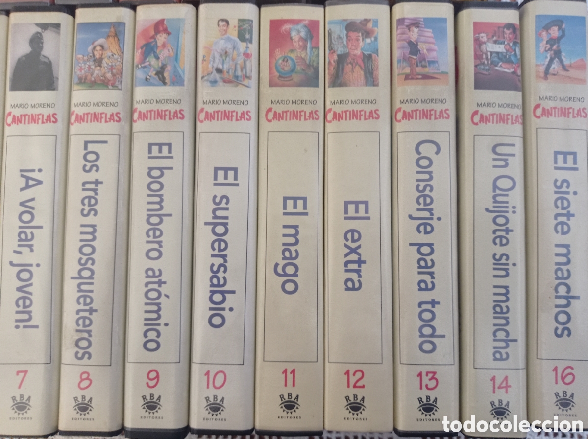 Cine: Lote pel&iacute;culas de Cantinflas