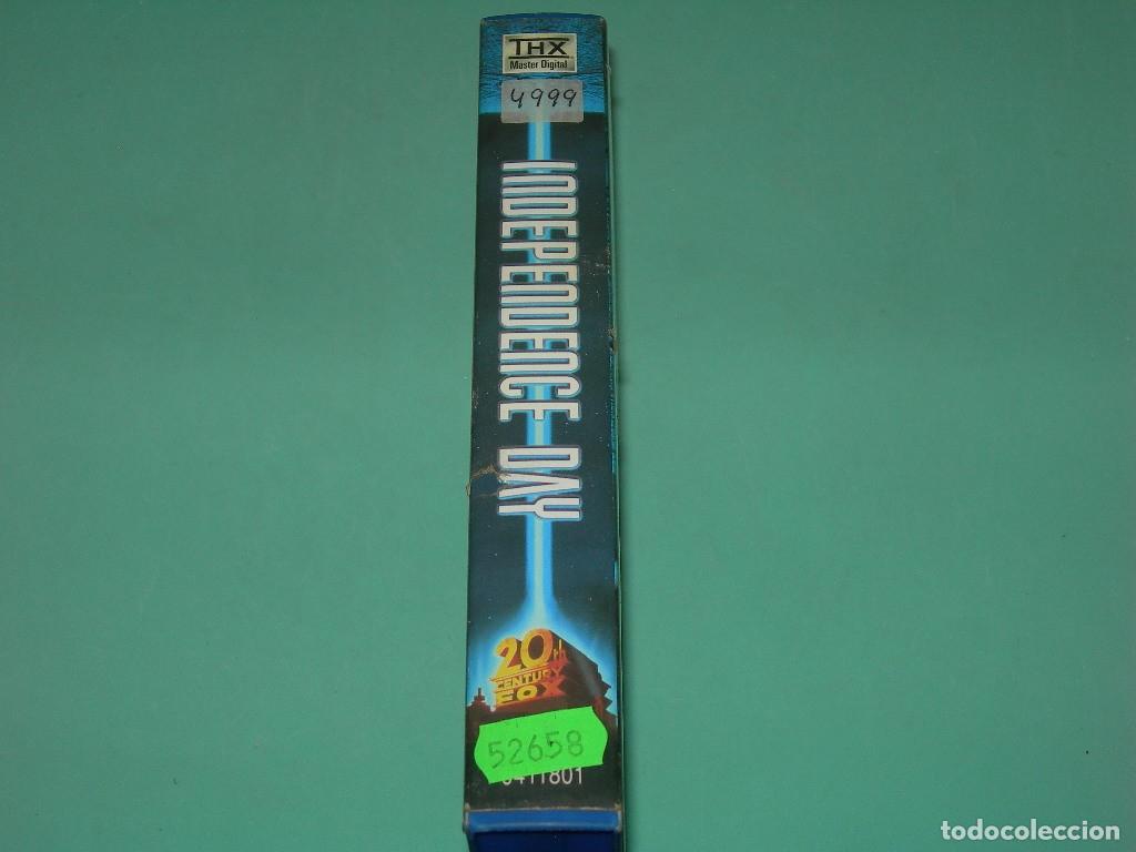Cine: PEL&Iacute;CULA VHS INDEPENDENCE DAY - WILL SMITH - BILL PULLMAN - - Foto 3