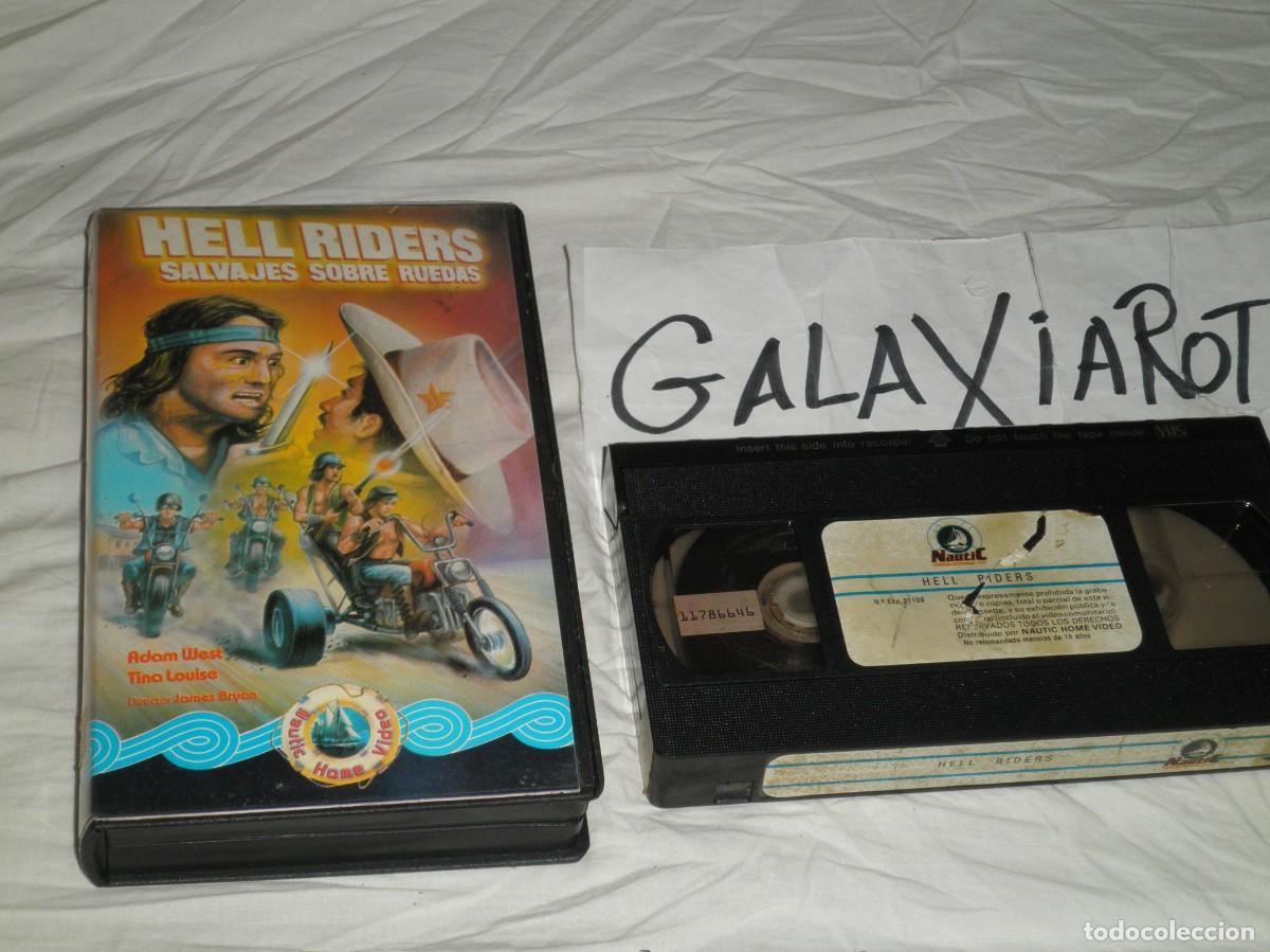 Cine: Hell riders. Pelicula en video VHS - Foto 1