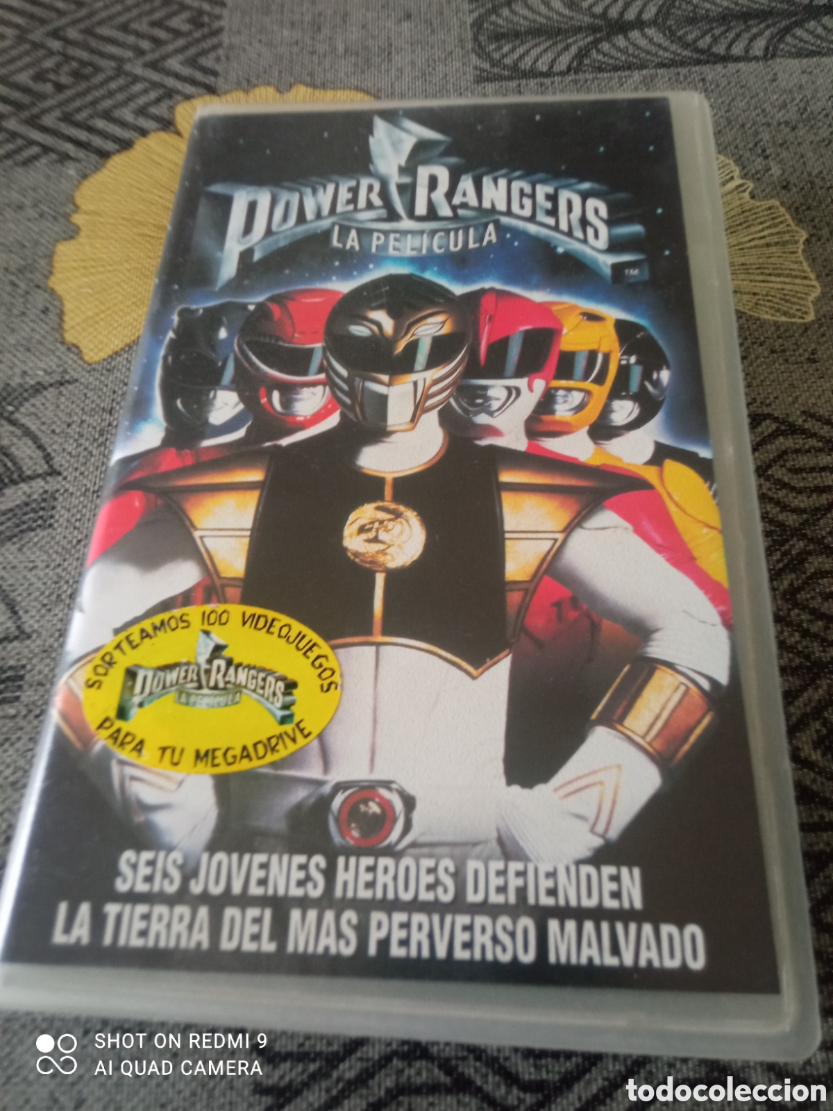 Kino: Power Rangers (VHS caja peque&ntilde;a)