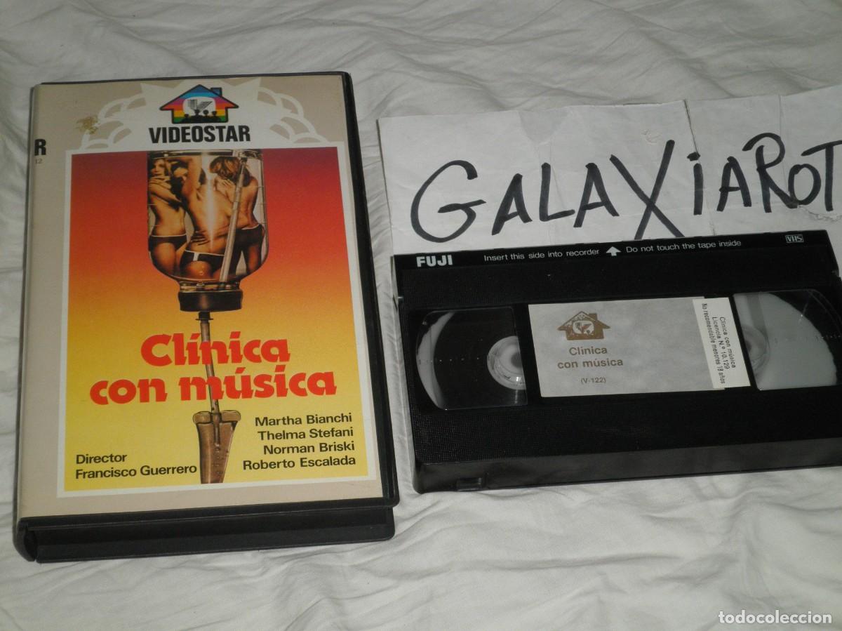 Cine: Cl&iacute;nica con m&uacute;sica. Pelicula en video VHS