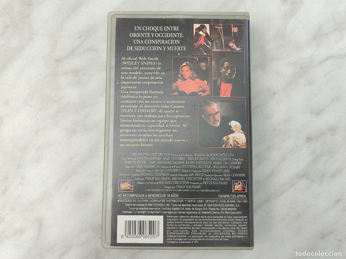 Cine: CINTA VHS SOL NACIENTE - Foto 3