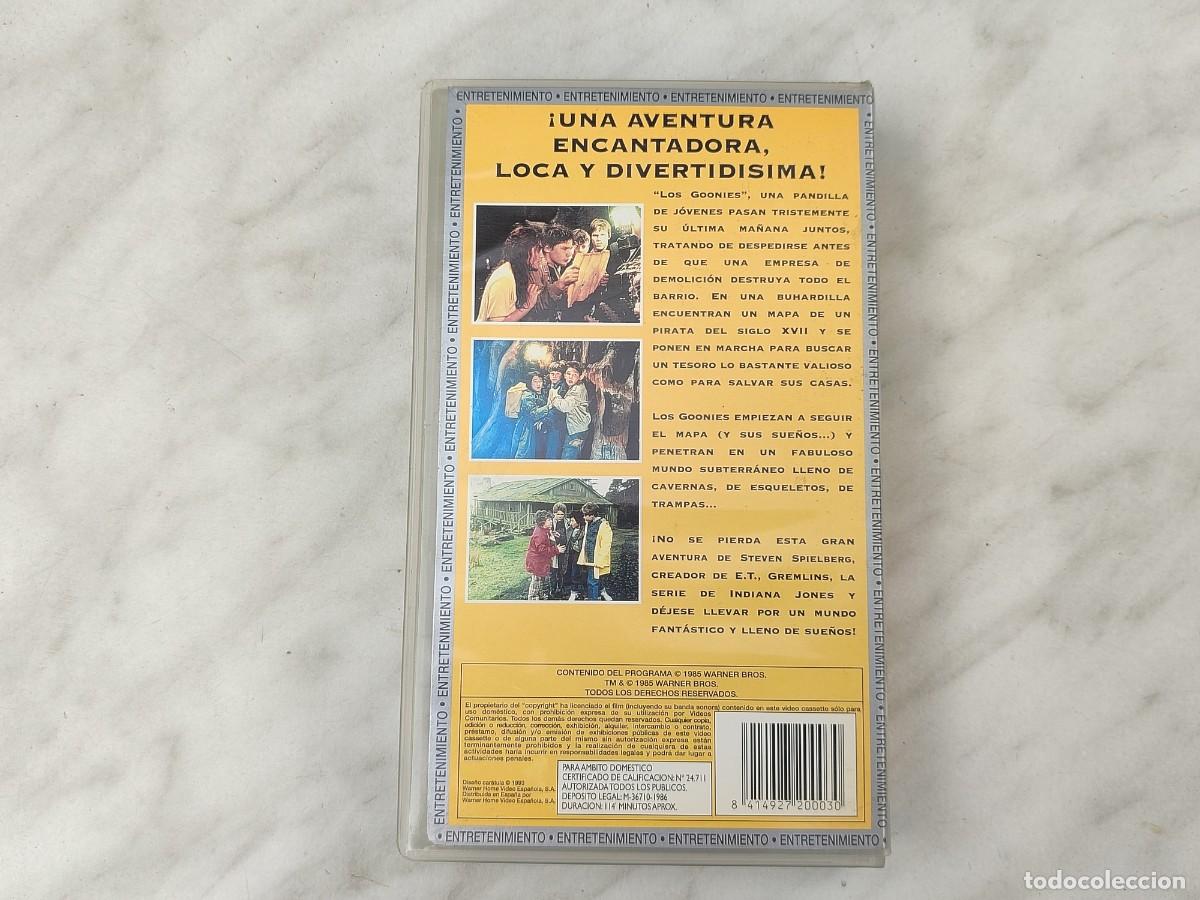 Cine: CINTA VHS LOS GOONIES - Foto 3