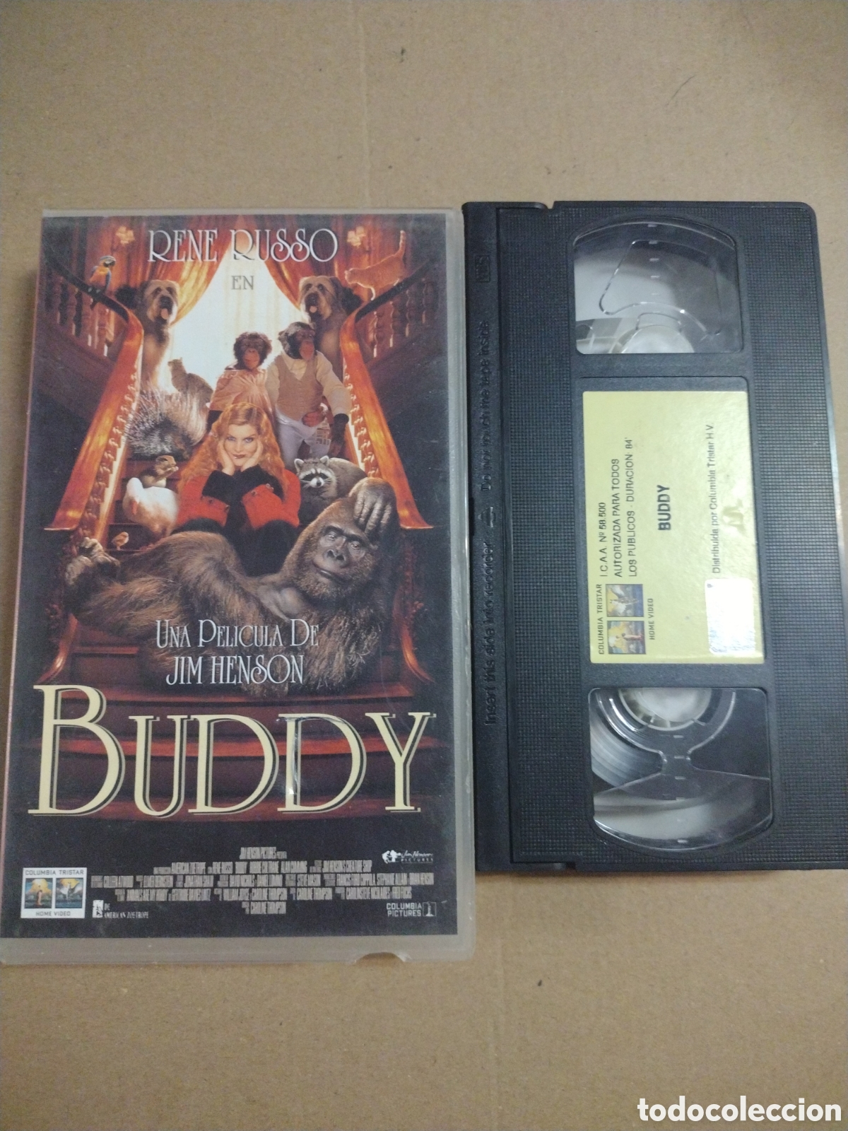Cine: BUDDY - RENE RUSSO. VHS - Foto 1