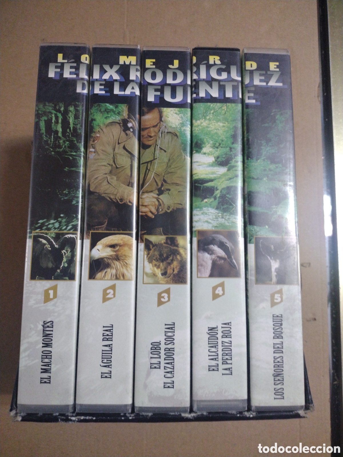 Cin&eacute;ma: LO MEJOR DE FELIX RODRIGUEZ DE LA FUENTE. 5 VHS