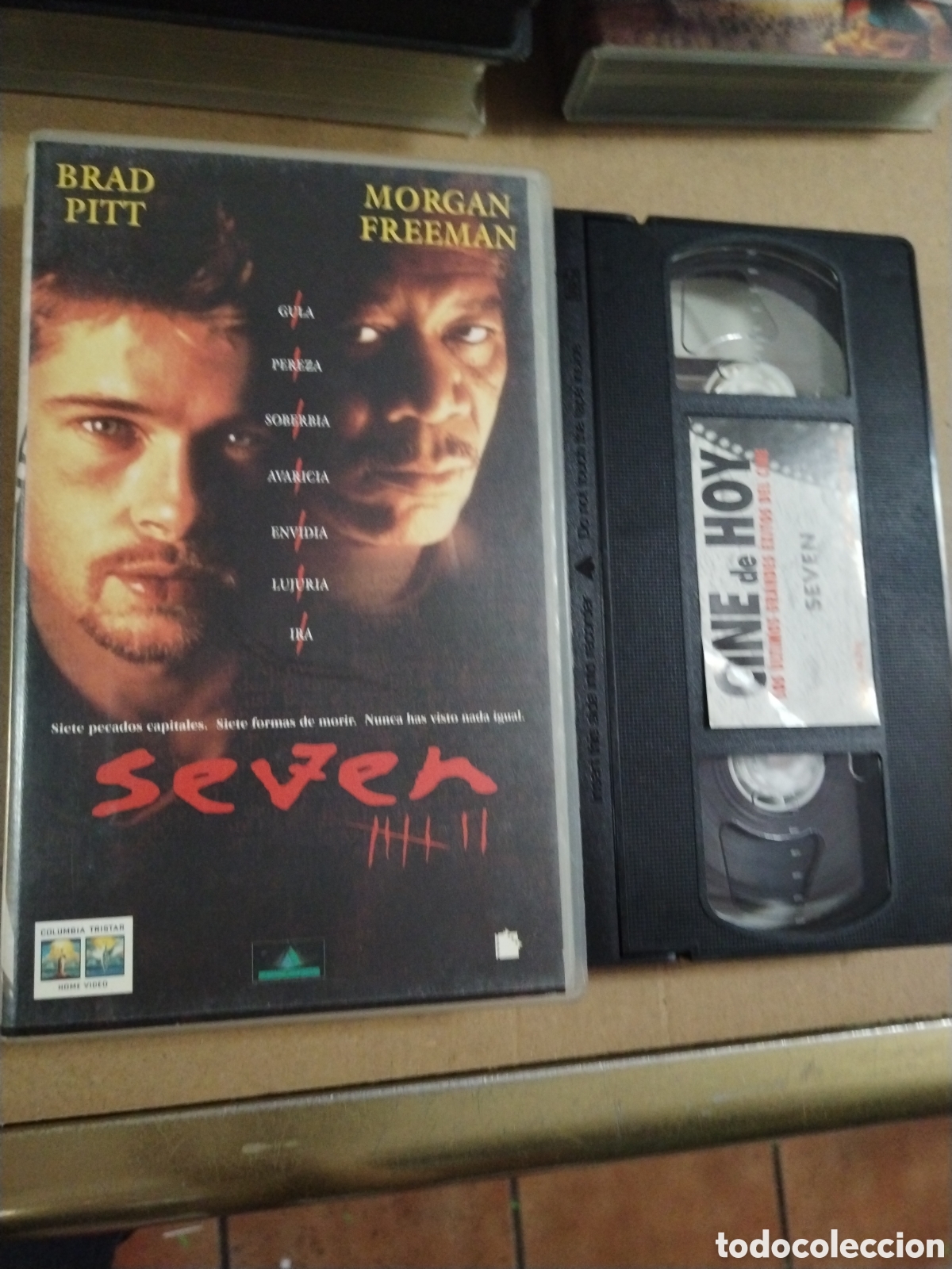 Cine: Seven. Brad Pitt. VHS - Foto 1