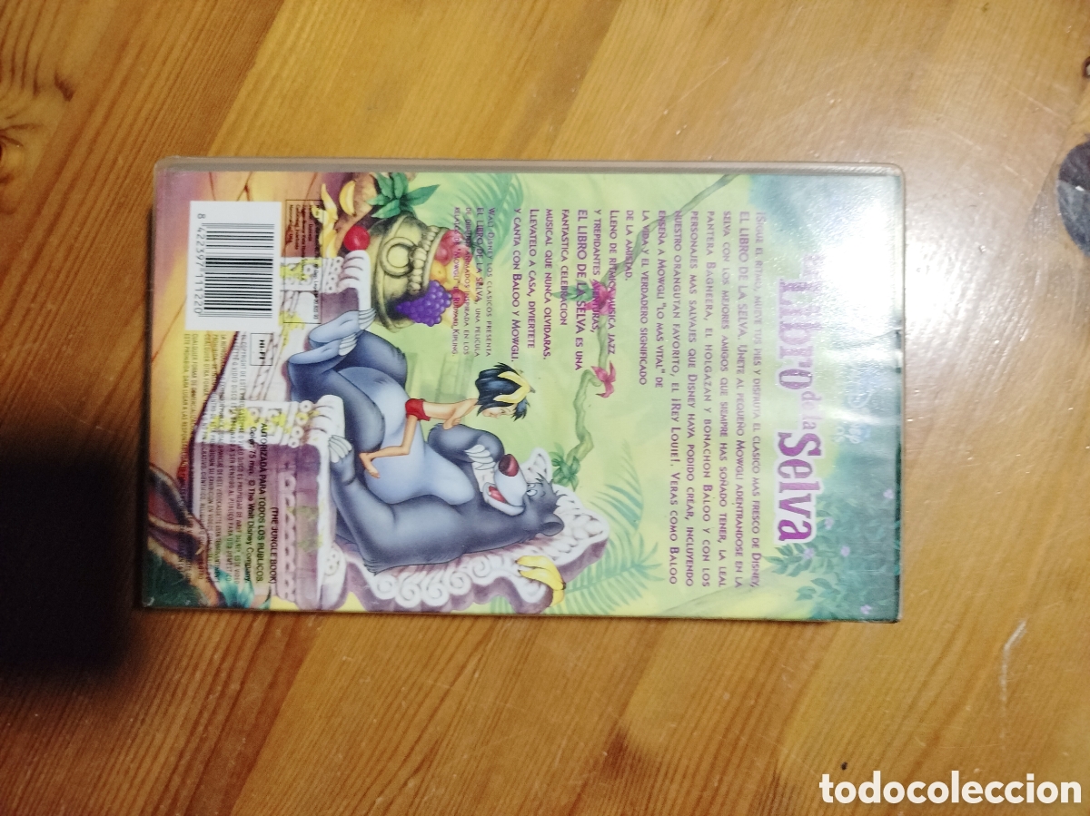 Cine: el libro de la selva vhs - Foto 2