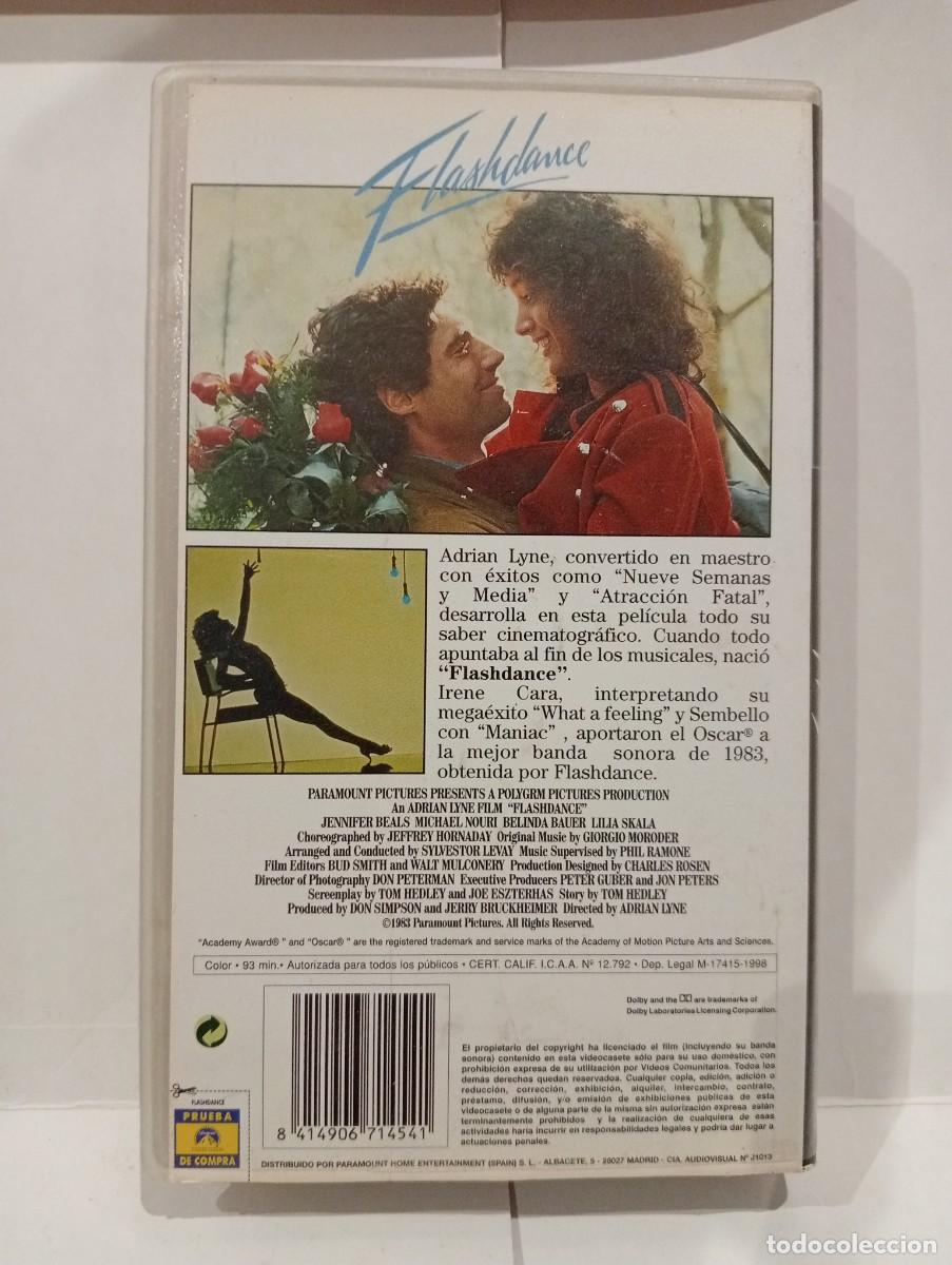 Cine: VHS PEL&Iacute;CULA Flashdance - Foto 2