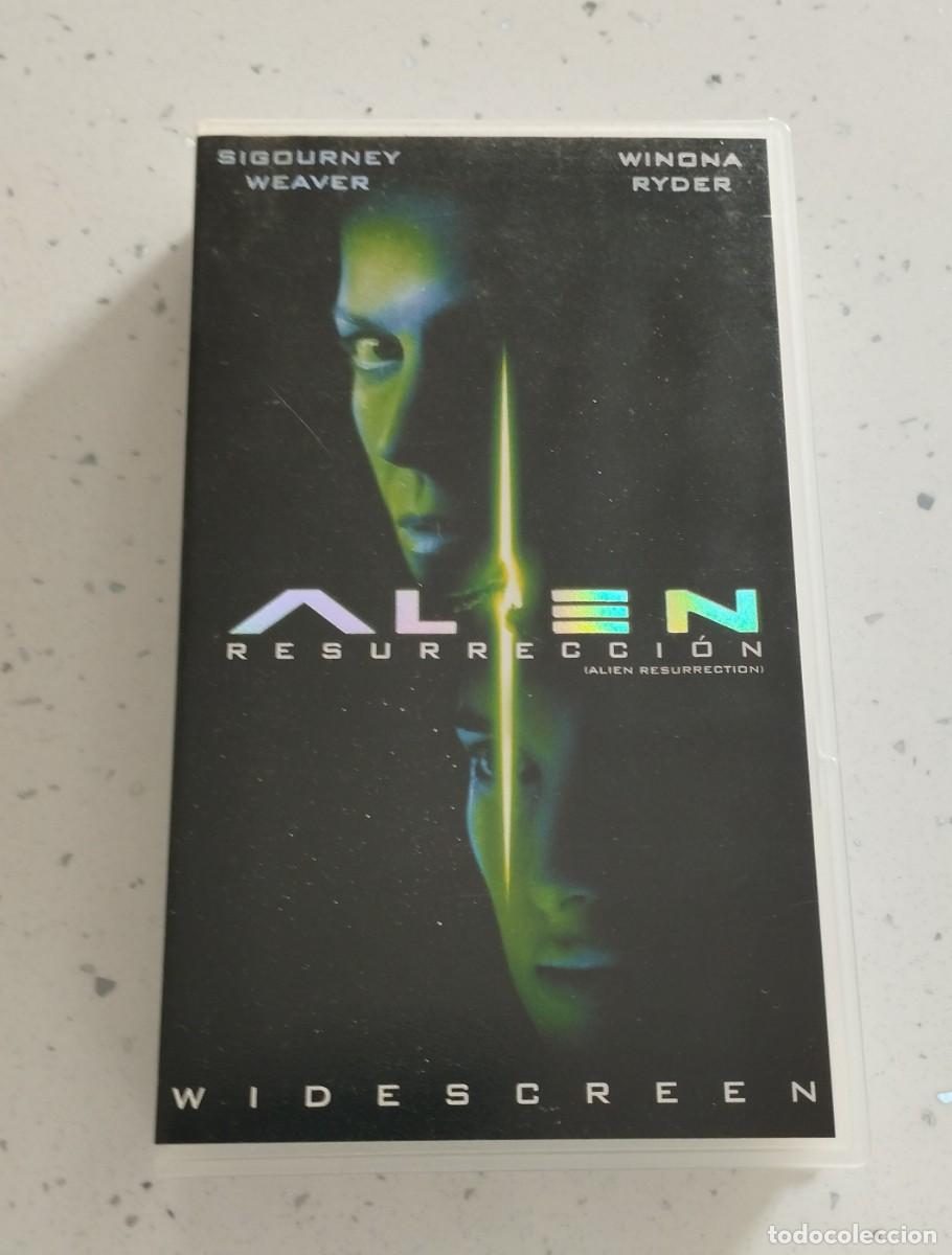 Cine: ALIEN 4 RESURRECCI&Oacute;N RESURRECTION VHS, ESPA&Ntilde;OL