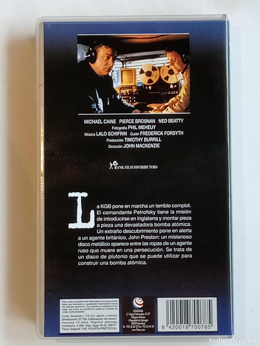 Cine: VHS PEL&Iacute;CULA - El cuarto protocolo. - Foto 2